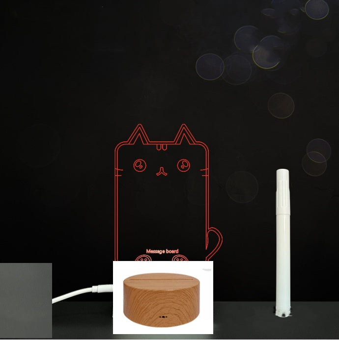 3D LED Handwriting Message Board