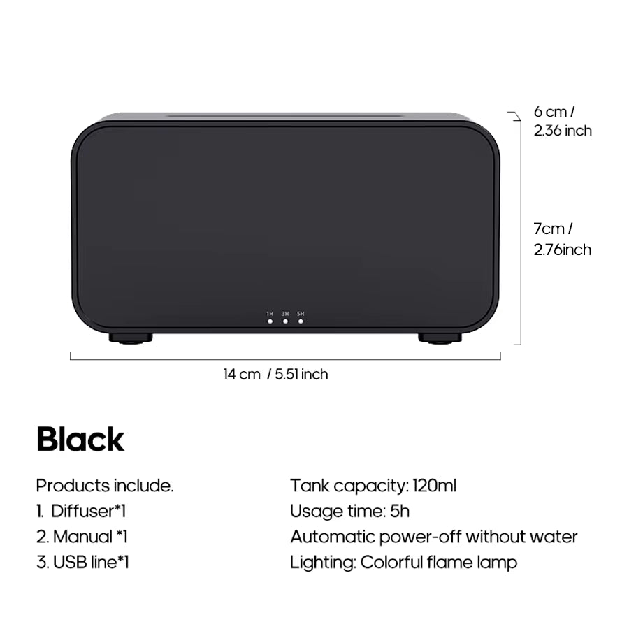 Aroma Diffuser Simulation Colorful Flame Air Humidifier Can Add Essential Oil Timing Setting Ultrasonic Cool Mist Maker Fogger dheld Fan USB Rechargeable Personal Highspeed Fans Electric Eyelash Fan Automatic Stirring Cup Rechargeable Magnetic Mixer Elect