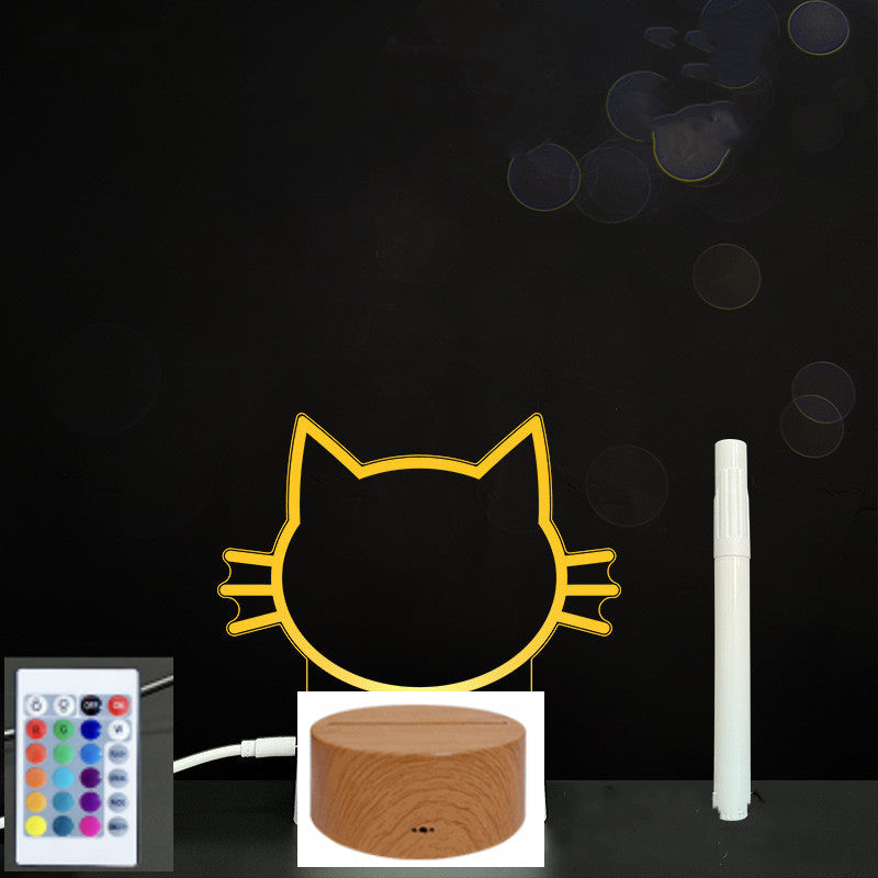 3D LED Handwriting Message Board