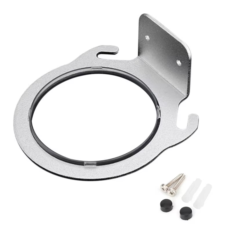 Space Aluminum Wall Mounted Hair Dryer Holder Rack Hanger Home Bathroom Hairdryer Storage Shelf Organizer Hanging Rack 8Cm