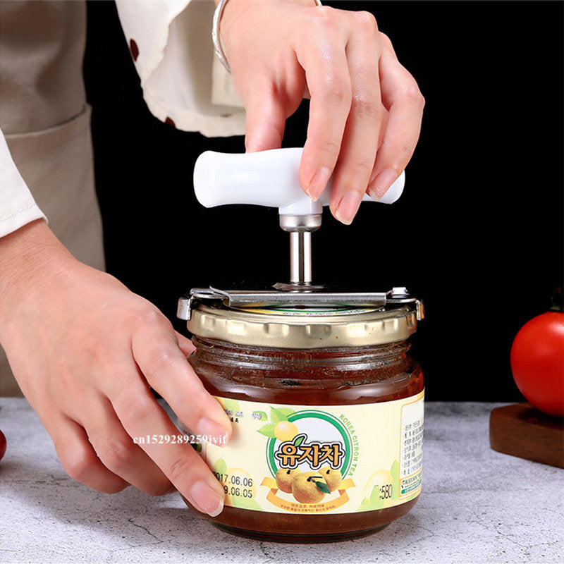 Adjustable Jar & Can Opener - Stainless Steel