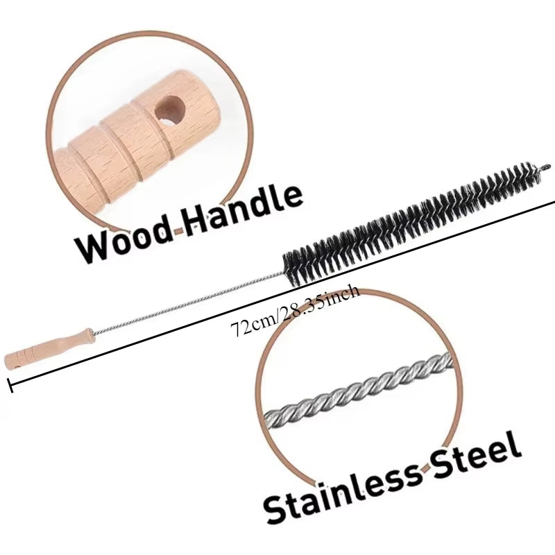 Washing Machine Cleaning Brush Dryer Brush Long Handle Pipe Brush without Disassembly and Washing Cleaning Gadgets
