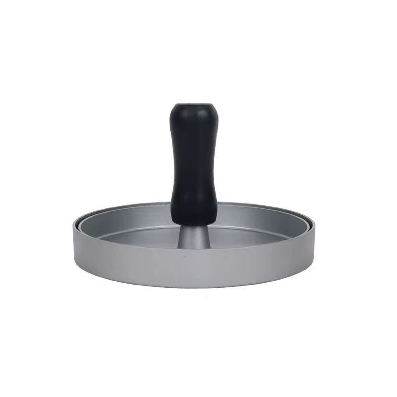 Circular Burger Mold Burger Press Non-Stick Meat Pie Machine Home Food Mold Kit Small Tool with 100 Meat Pie Paper