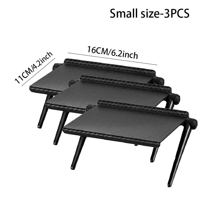 Adjustable TV Screen Top Storage Shelf Computer Monitor Screen Top Storage Rack TV Media Box Router Shelf Rack Home Organizer