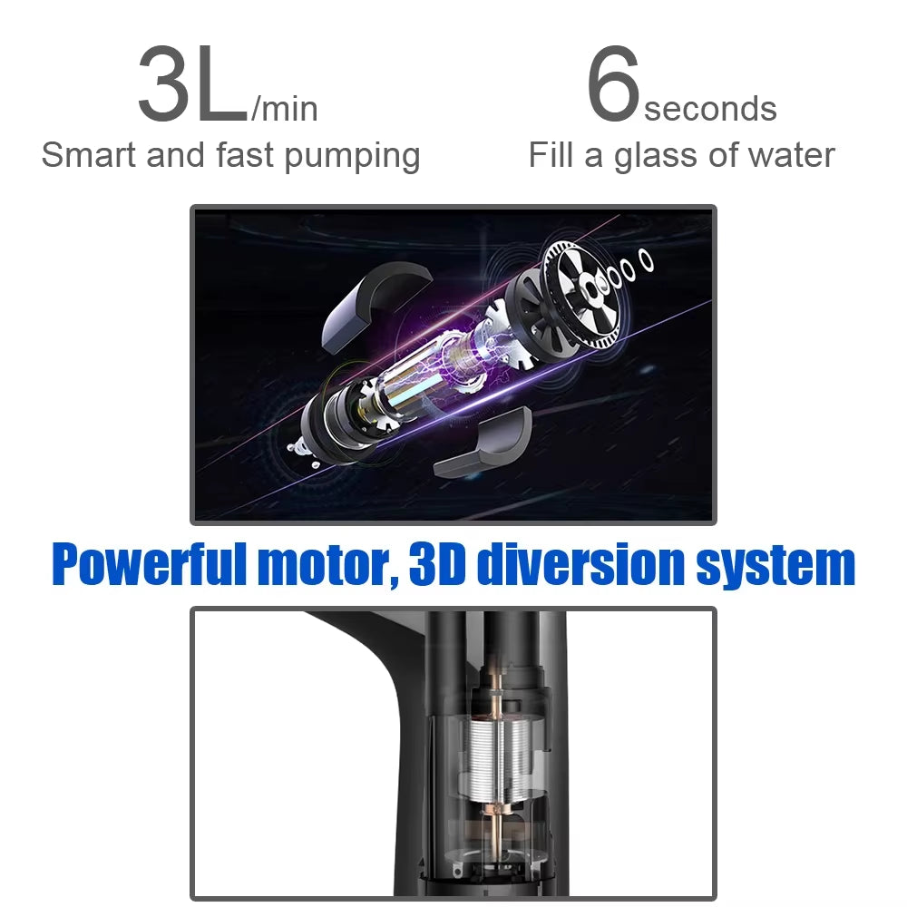 Automatic Electric Water Dispenser USB Barreled Water Pump Water Bottle Gallon Drinking Bottle Switch Water Treatment Appliances