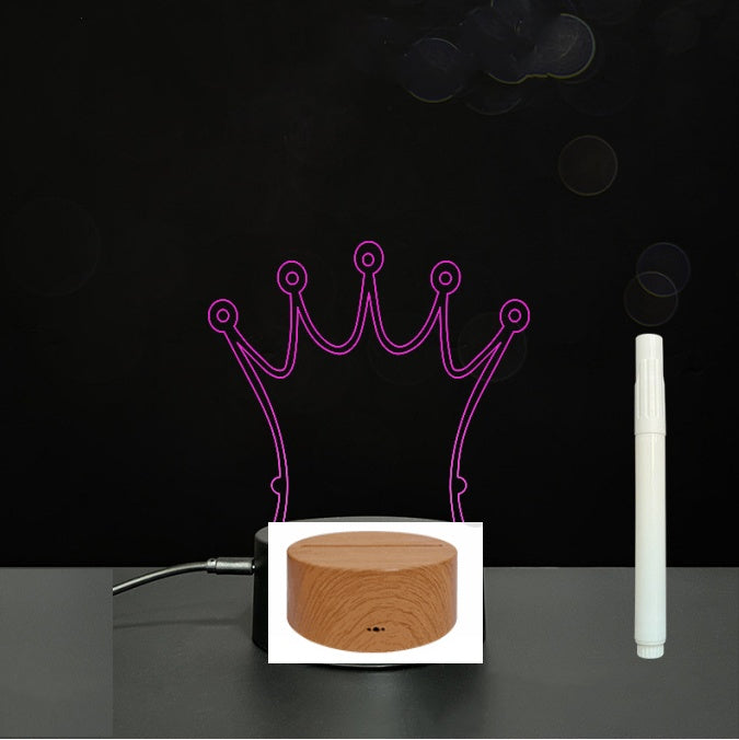 3D LED Handwriting Message Board