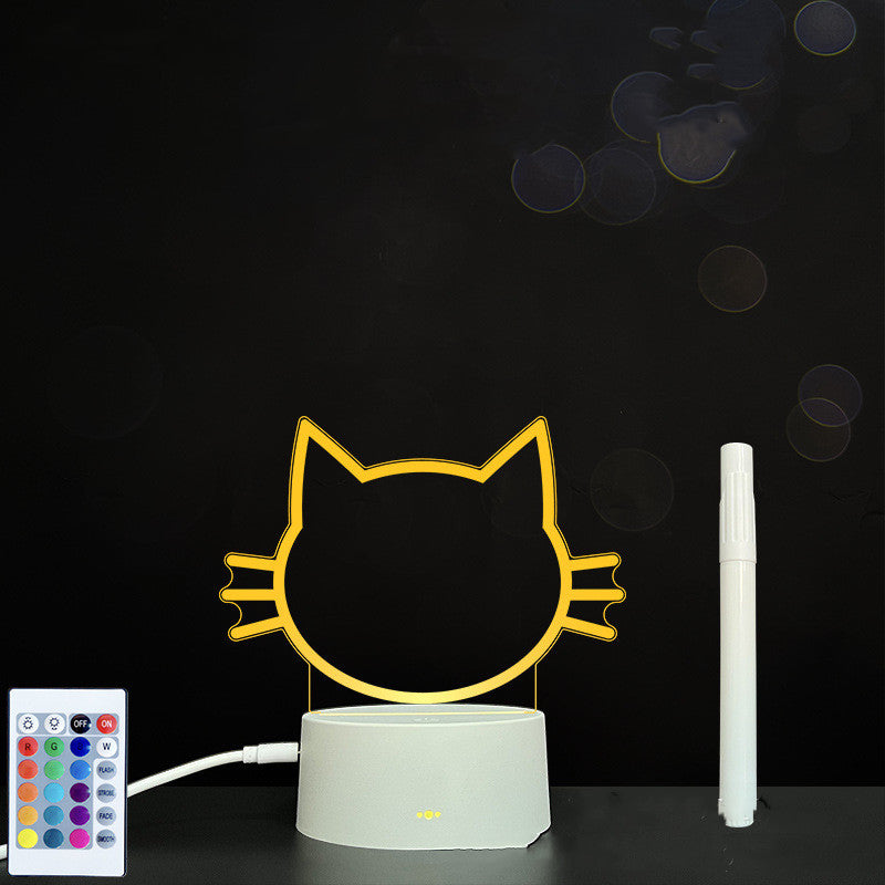 3D LED Handwriting Message Board