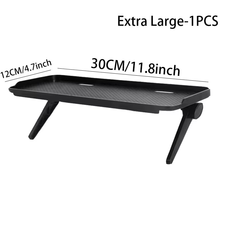 Adjustable TV Screen Top Storage Shelf Computer Monitor Screen Top Storage Rack TV Media Box Router Shelf Rack Home Organizer