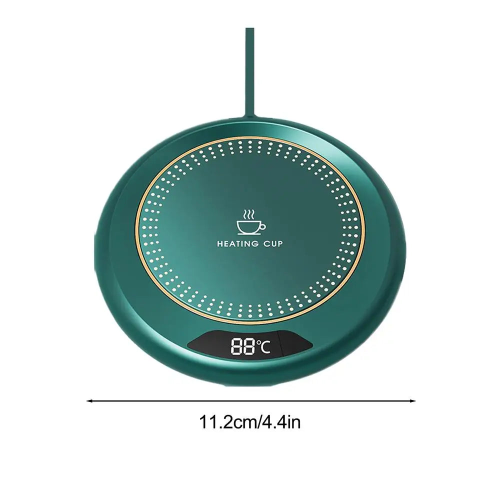 USB Heating Coaster 3 Speed Adjustment Thermostatic 55 Degrees Constant Temperature Warmer for Coffee Mug Milk Tea Water Cup dheld Fan USB Rechargeable Personal Highspeed Fans Electric Eyelash Fan Automatic Stirring Cup Rechargeable Magnetic Mixer Electri