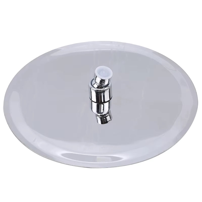 Round & Square Stainless Steel Showerhead Rainfall Rain Shower Head Chrome High Pressure Bath Faucet Dusche Ducha Rainshower