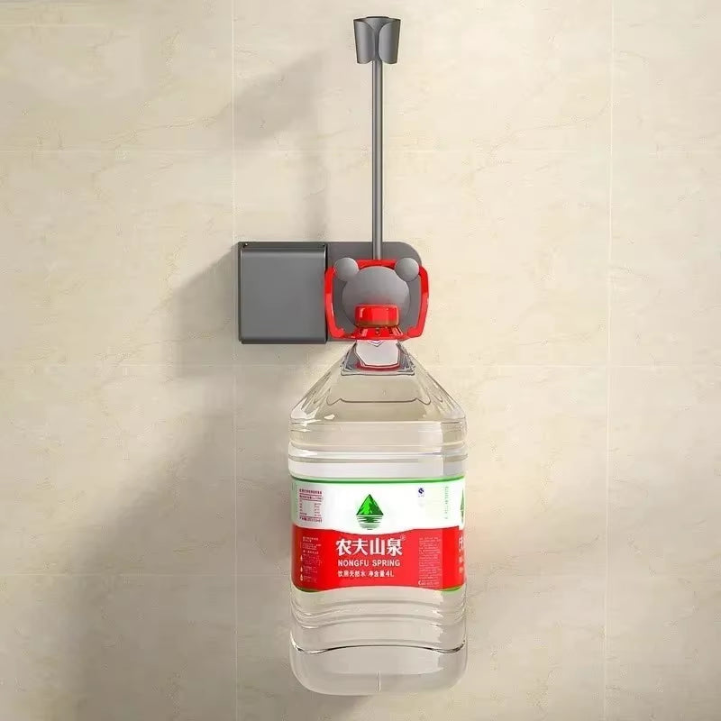 Adjustable Wall Hanging Free of Hands Universal Storage Rack Bathroom Shelf Hair Dryer Holder Bathroom Shelf without Drilling