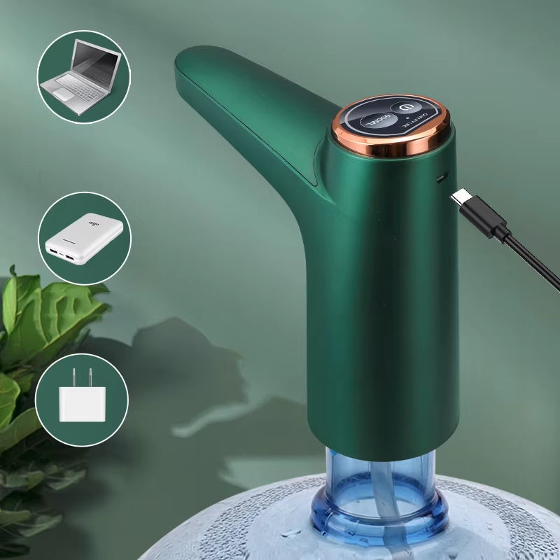 Automatic Electric Water Dispenser USB Barreled Water Pump Water Bottle Gallon Drinking Bottle Switch Water Treatment Appliances