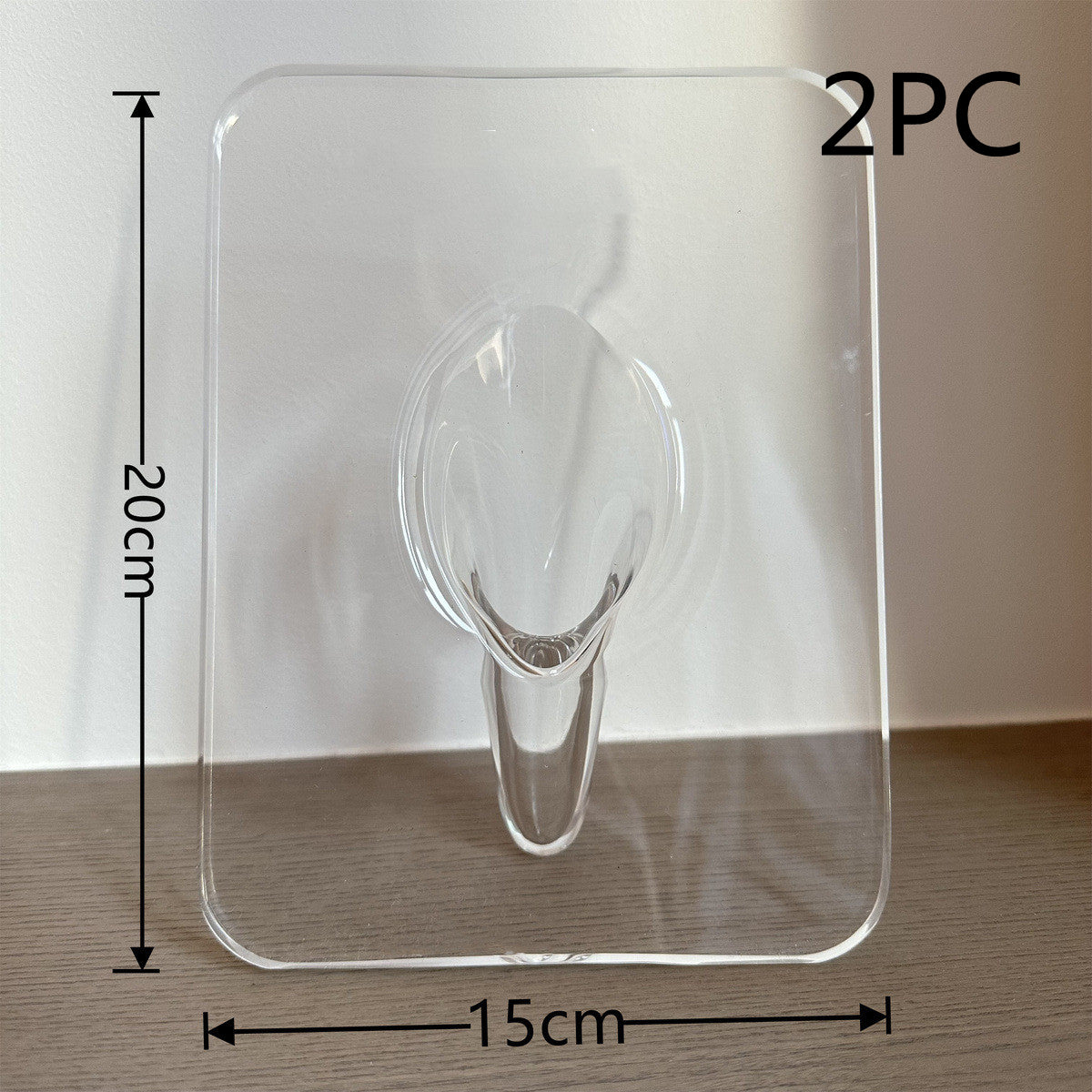 Acrylic Photo Frame Flower Vase