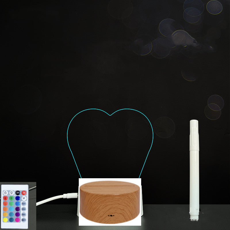 3D LED Handwriting Message Board