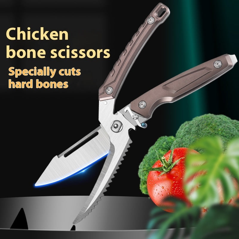 Heavy-Duty Kitchen Poultry Scissors