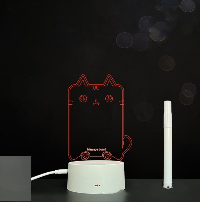 3D LED Handwriting Message Board