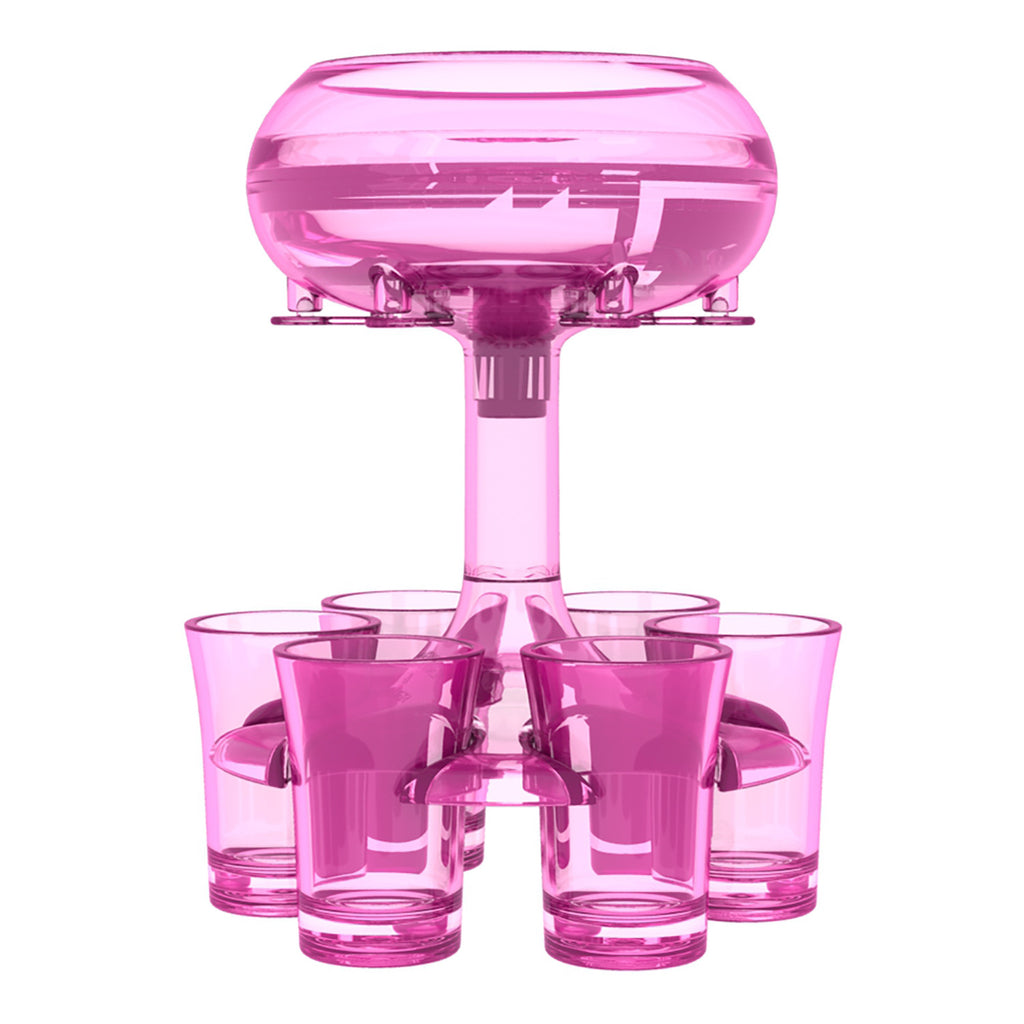 6-Shot Glass Dispenser & Drink Caddy