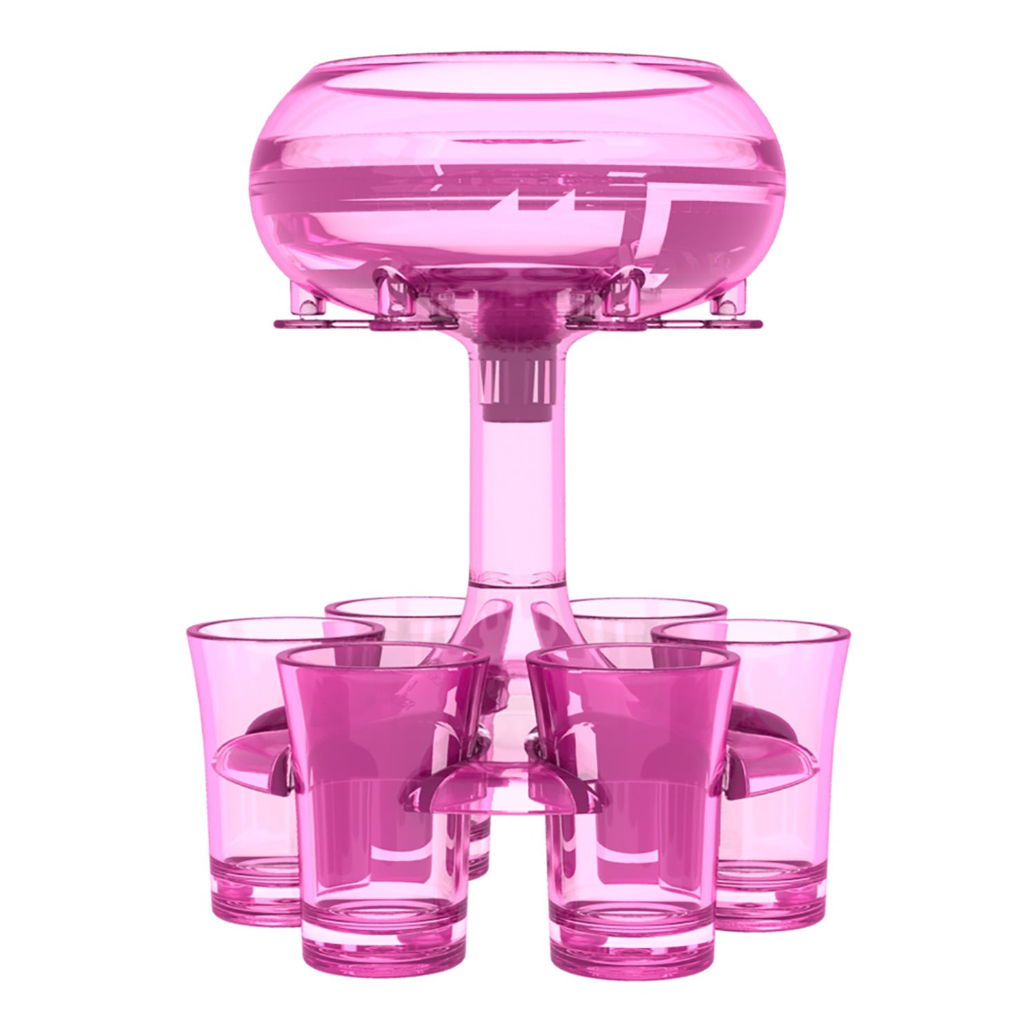 6-Shot Glass Dispenser & Drink Caddy