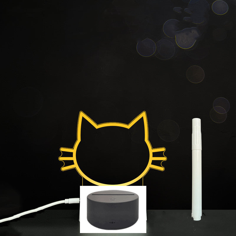 3D LED Handwriting Message Board