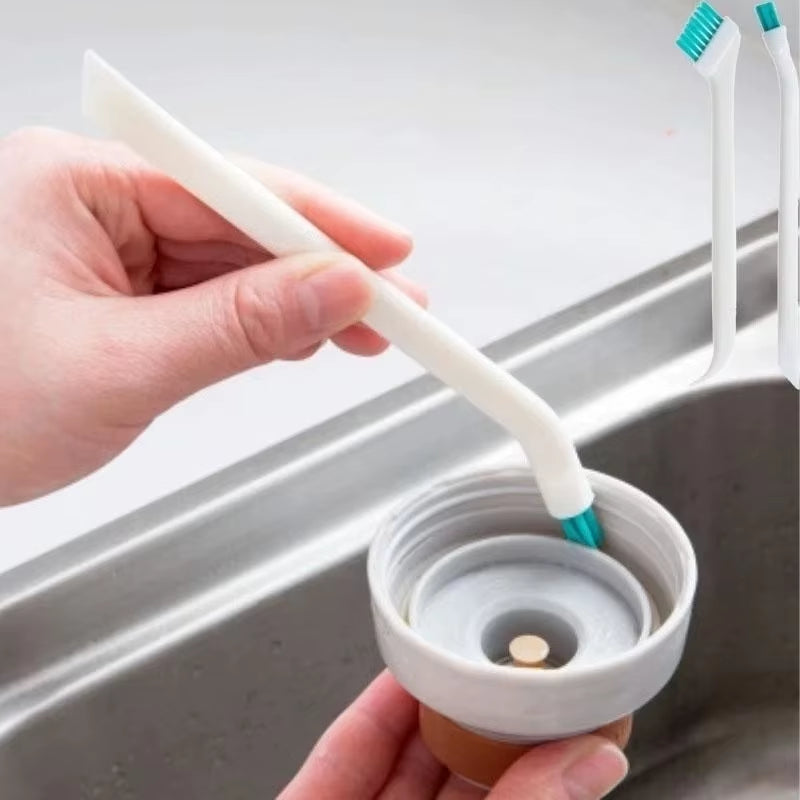 Cleaning Narrow Brush Long Handle Portable Gap Baby Bottle Gap Cleaning Brush Household Kitchen Tool Small Brush