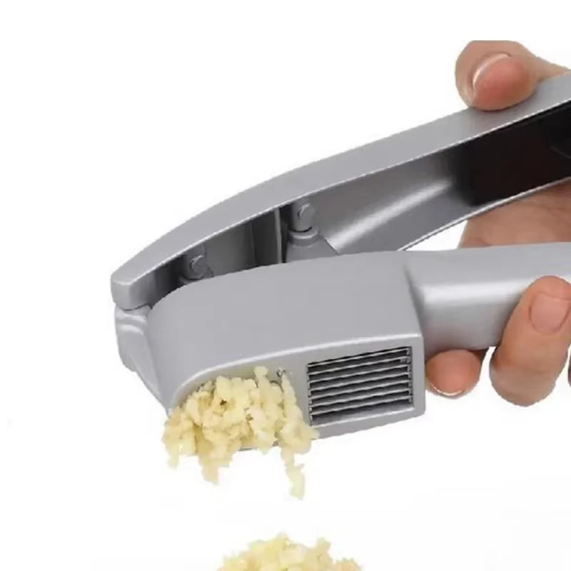 2 in 1 Multifunctional Garlic Press Garlic Slicer Zinc Alloy Manual Kitchen Gadget and Accessories Gadgets for Home